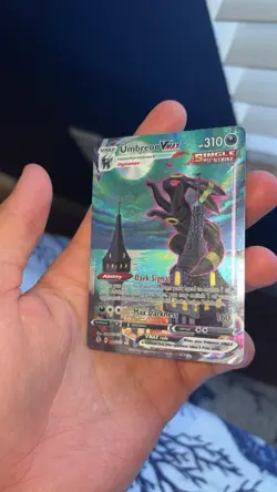 Pokemon Umbreon VMAX Alternate Art Secret Rare 215/203 Evolving Skies Holo 310HP - Image 1