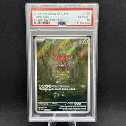 2024 Pokemon SV Shrouded Fable Tapu Bulu #065/064 PSA 10 - Image 1