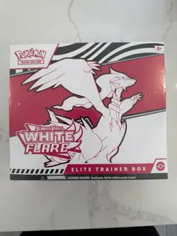 Sealed Pokemon TCG: Scarlet & Violet White Flare Elite Trainer Box (ETB) - Image 1
