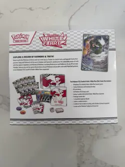 Sealed Pokemon TCG: Scarlet & Violet White Flare Elite Trainer Box (ETB) - Image 2