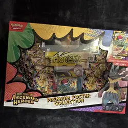 Pokemon Ascended Heroes Premium Poster Collection Mega Lucario Promo Box 2026 - Image 5
