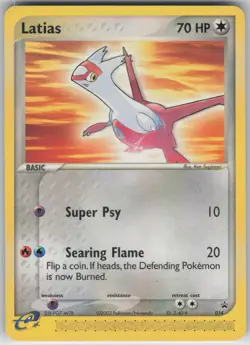 ✰ LATIAS 014 PROMO NINTENDO BLACK STAR PROMOS POKEMON LP ✰ BOX1ROW4MLP14 - Image 2