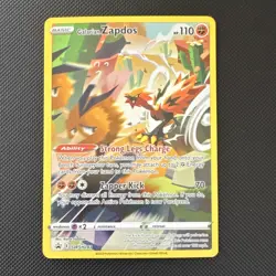 Pokemon TCG Galarian Zapdos SWSH283 Sword & Shield Promo Holo Basic 110HP - Image 1