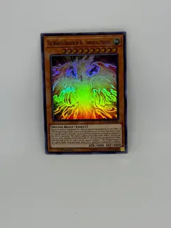 Yugioh Card Winged Dragon of Ra Immortal Phoenix DUPO-EN046 ULTRA RARE 1st Ed NM - Image 1