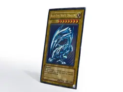Yu-Gi-Oh! Blue-Eyes White Dragon SDK-001 1996 FOLDED Damaged M56 - Image 2