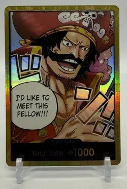 DON!! Card (Gol.D.Roger) (Gold) - Carrying On His Will (OP13) - Image 1