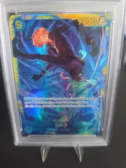 Sanji [Secret Rare] OP06-119 Wings of the Captain Foil PSA 10 (One Piece) - Image 2