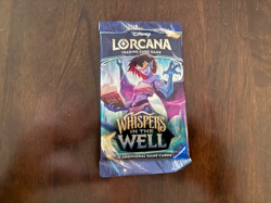 Disney Lorcana Whispers in the Well Booster Pack Sealed Gaston Daisy Magica Art - Image 3