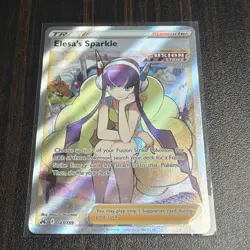 Pokemon TCG Elesa’s Sparkle 147 /159 Crown Zenith Rare Card - Image 1