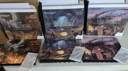 (X3) Final Fantasy - MTG - Scene Box Art Cards, Display, & Box. READ DESCRIP. - Image 1