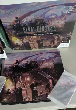 (X3) Final Fantasy - MTG - Scene Box Art Cards, Display, & Box. READ DESCRIP. - Image 2