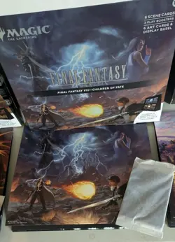 (X3) Final Fantasy - MTG - Scene Box Art Cards, Display, & Box. READ DESCRIP. - Image 3