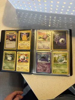 Vintage Pokemon Binder Lot by WotC with BASE SET, Jungle, Ex Era Etc. Cards!! - Image 3