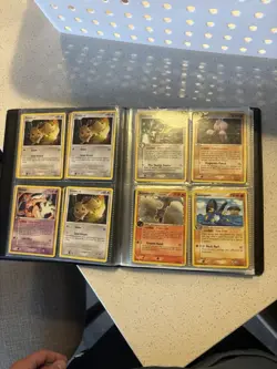 Vintage Pokemon Binder Lot by WotC with BASE SET, Jungle, Ex Era Etc. Cards!! - Image 4