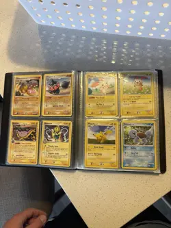Vintage Pokemon Binder Lot by WotC with BASE SET, Jungle, Ex Era Etc. Cards!! - Image 5
