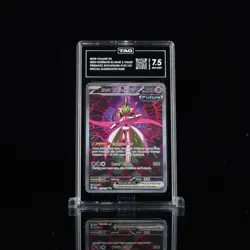 Iron Valiant EX 157/131 Prismatic Evolution Holo Pokemon Card Tag 7.5 SIR - Image 1