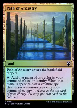 Path of Ancestry - Ripple Foil - MTG Cards Shop - Image 1