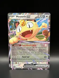 Meowth ex 062/088 - Pokemon Perfect Order Card - NM - Image 1