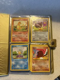 Vintage Pokemon Binder Lot by WotC with BASE SET, Jungle, Fossil Etc. Cards!! - Image 2