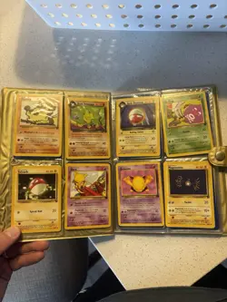 Vintage Pokemon Binder Lot by WotC with BASE SET, Jungle, Fossil Etc. Cards!! - Image 3