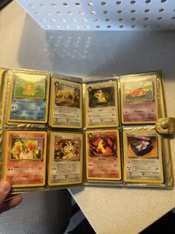 Vintage Pokemon Binder Lot by WotC with BASE SET, Jungle, Fossil Etc. Cards!! - Image 5