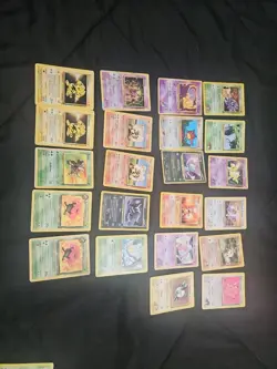 Pokemon TCG Gym Challenge Card Lot 46 Cards Giovanni's Nidoking Trainer & Holo - Image 1
