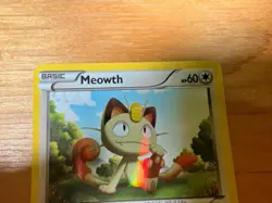 Meowth - 102/101 - Pokemon Noble Victories Black & White Secret Rare Card LP - Image 3