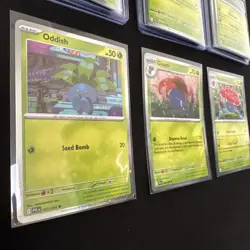 Oddish Gloom Vileplume Cosmos Holo Promo 3 Card Lot Phantasmal Flames NM - Image 1