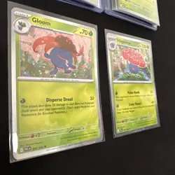 Oddish Gloom Vileplume Cosmos Holo Promo 3 Card Lot Phantasmal Flames NM - Image 2