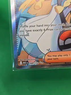 Pokemon TCG Mega Evolution Lillie’s Determination Full Art Trainer Card 169/132 - Image 5