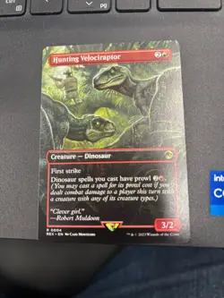 Hunting Velociraptor (Borderless) - Universes Beyond: Jurassic World Collection - Image 1