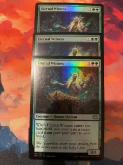 MTG Double Masters 2022 Eternal Witness Foil x 3 - Image 1