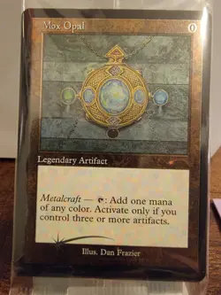 Dan Frazier's Mox Box Etched Foil Mox Opal, Sol Ring, etc. Sealed, no envelope. - Image 1