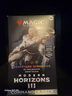 Modern Horizons 3 COMMANDER DECK GRAVEYARD OVERDRIVE MAGIC THE GATHERING Sealed - Image 1