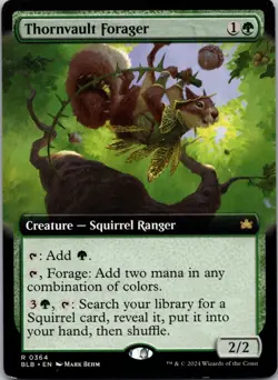 Thornvault Forager R Bloomburrow 197 NM - Image 1