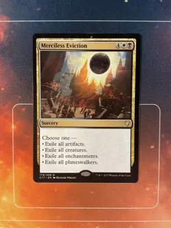 Merciless Eviction - Commander 2017 - Magic the Gathering - MTG - Image 1
