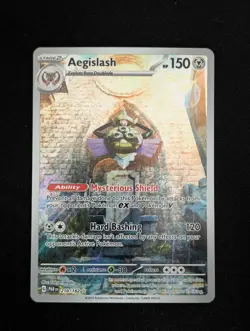 Aegislash 210/182 Illustration Rare SV04: Paradox Rift Pokemon TCG - Image 1