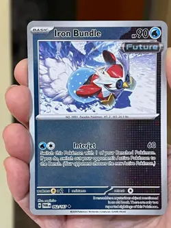 POKEMON IRON BUNDLE 062/167 UNCOMMON REVERSE HOLOFOIL TWILIGHT MASQUERADE NM - Image 1