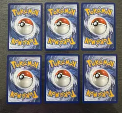 Perfect Order Pokemon Card Bundle Lot Of 6 Poke Pad Full Art Meowth Ex Spewpa - Image 5