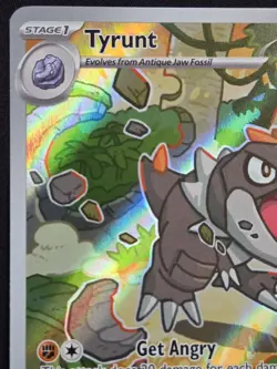 Pokemon TCG: Perfect Order - Tyrunt (MEP-EN 070) Full Art Black Star ETB Promo - Image 2
