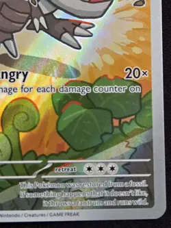 Pokemon TCG: Perfect Order - Tyrunt (MEP-EN 070) Full Art Black Star ETB Promo - Image 4