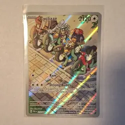 The Pokemon Company Cyclizar Illustration Rare Holo SV04 Paradox Rift 215/182 - Image 1
