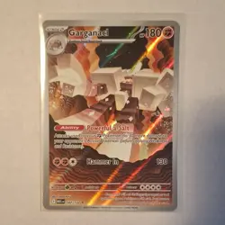 The Pokemon Company Garganacl Illustration Rare Stage 2 180 HP Me01 Holo 147/132 - Image 1