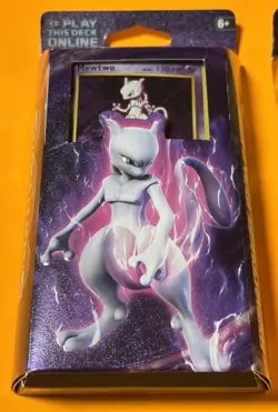 Mewtwo Mayhem and Pikachu Power Theme Deck 2016 Pokemon XY Evolutions SEALED - Image 3