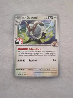 Hop's Dubwool 136/159 - Prize Pack Stamped - Pokemon Non Holo - Image 1
