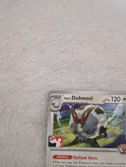 Hop's Dubwool 136/159 - Prize Pack Stamped - Pokemon Non Holo - Image 2