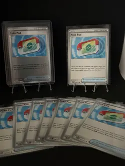 Pokemon TCG Poke Pad Trainer 198/217 Ascended Heroes Holo And Reg. Lot Of 9 - Image 1
