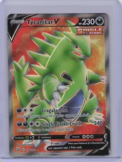 Tyranitar V 154/163 Rare Ultra Battle Styles Pokemon Near Mint - Image 1