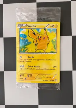 YOU CHOOSE Pikachu XY 42/146 Holo - 2014 Pokemon Lego Movie Promo Sealed - Image 1