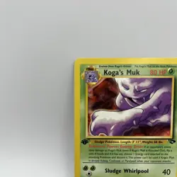 Koga's Muk - 1st Edition - 26/132 Gym Challenge - Pokemon TCG - 2000 - Image 3